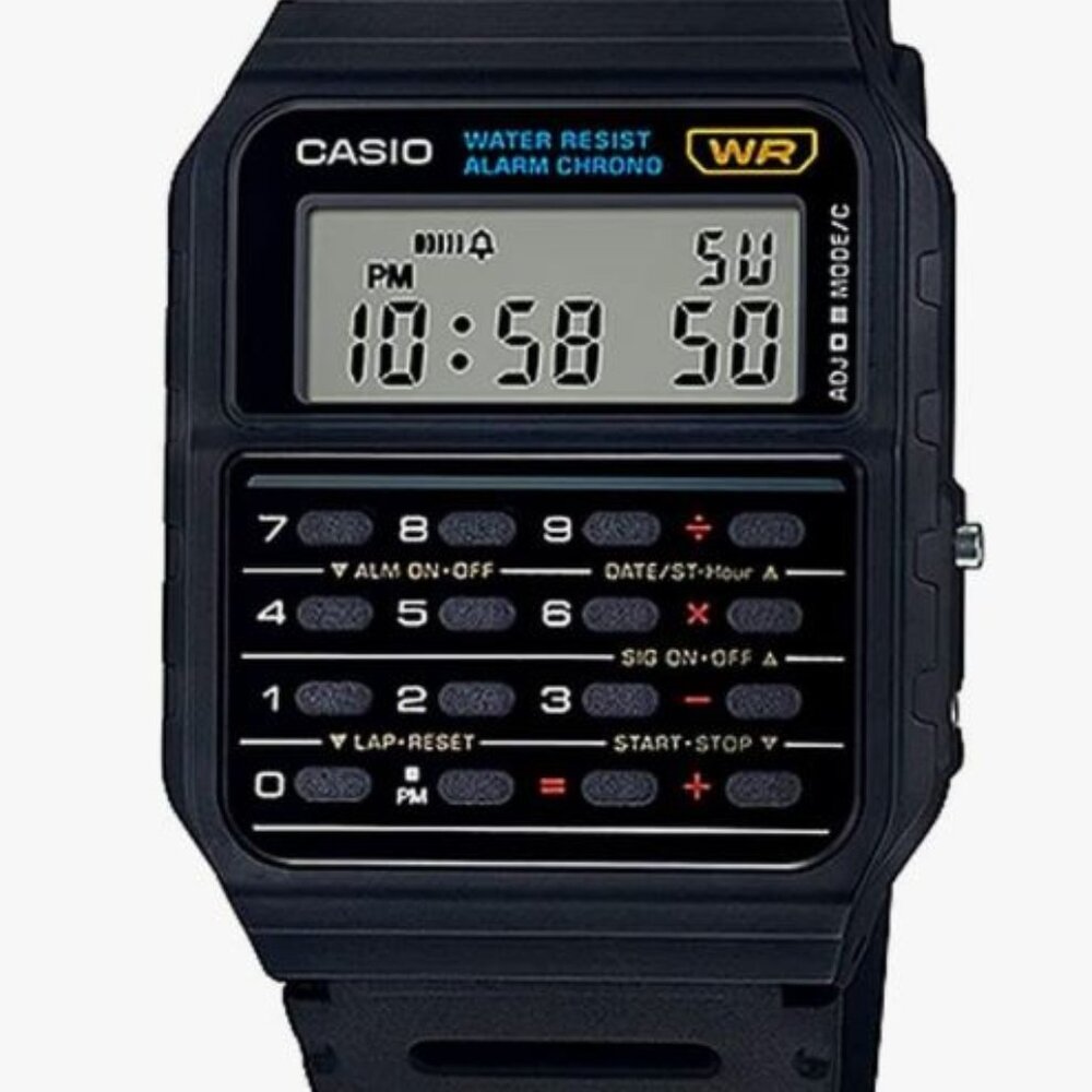 Casio CA53W Calculator 8-Digit Calculator Watch - NEW